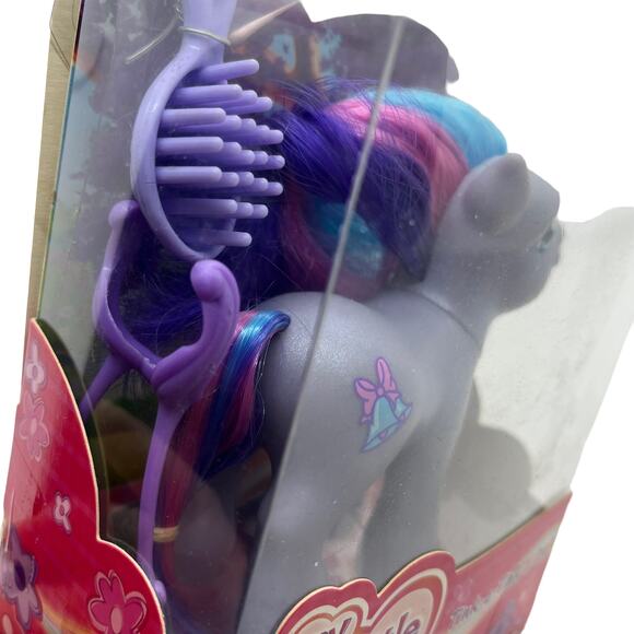 My Little Pony Tink A Tink A Too Purple Pony In Open Box New with Dusty Box 2003 - Picture 7 of 15